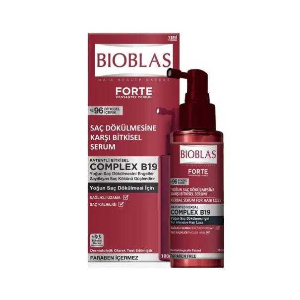 BIOBLAS SERUM FORTE ANTI CHUTE 100ML - BIOBLAS