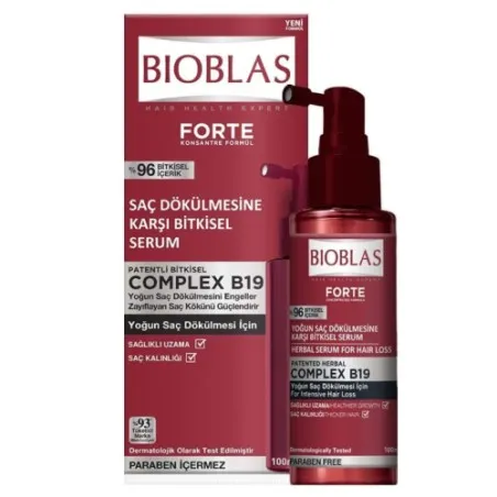 BIOBLAS SERUM FORTE ANTI CHUTE 100ML - BIOBLAS