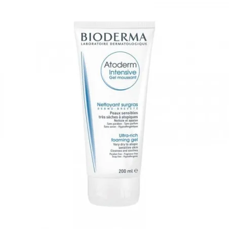 BIODERMA ATODERM INTENSIVE GEL MOUSSANT 200ML - BEBIO COSMETICS