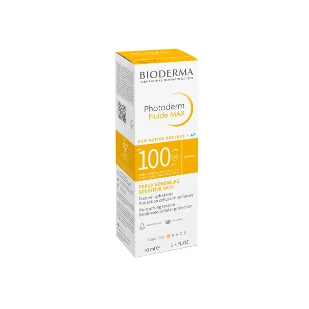 BIODERMA PHOTODERM FLUIDE MAX INVISIBLE SPF100 40ML - 