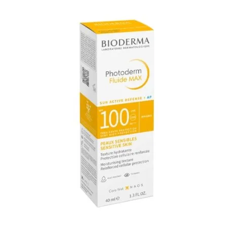 BIODERMA PHOTODERM FLUIDE MAX INVISIBLE SPF100 40ML - 
