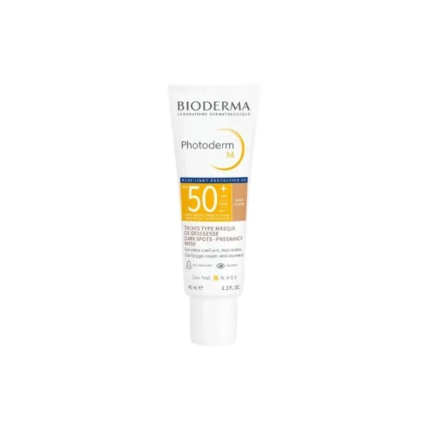 BIODERMA PHOTODERM M GEL CREME TEINTE DOREE SPF50+ 40ML - 