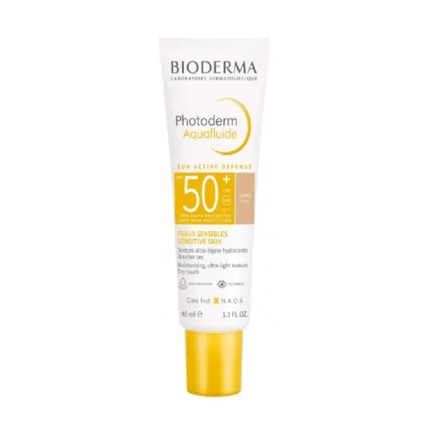BIODERMA photoderm max aquafluide teintee claire spf 50+ 40ml - 