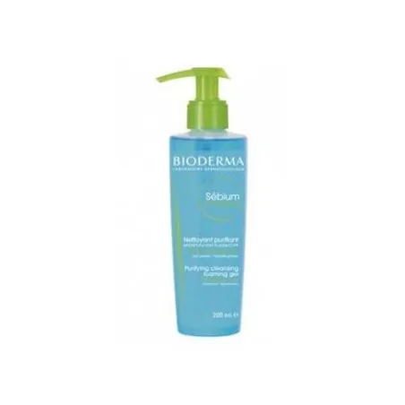 BIODERMA SEBIUM GEL MOUSSANT PURIFIANT POMPE 200ML - 