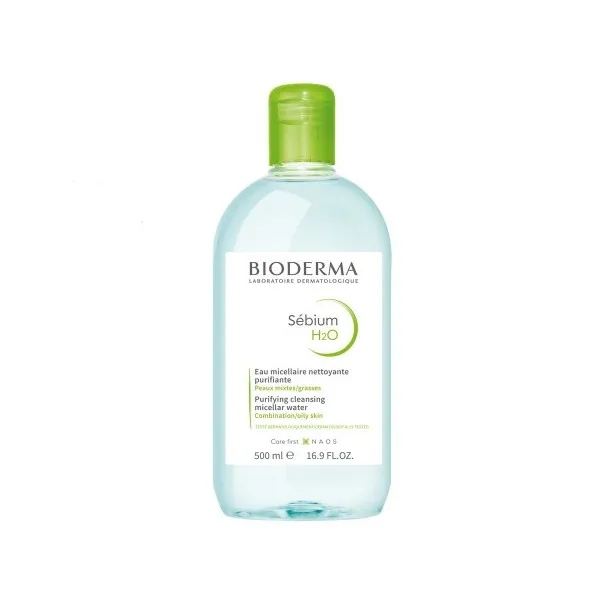 BIODERMA SEBIUM H2O EAU MICELLAIRE 500ML - 