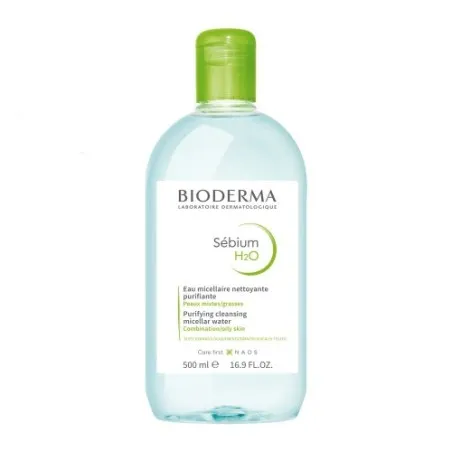 BIODERMA SEBIUM H2O EAU MICELLAIRE 500ML - 
