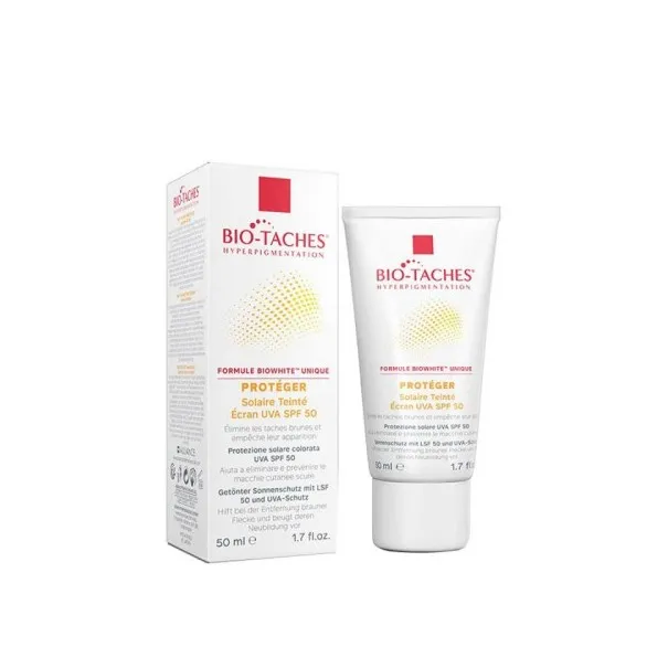 BIOTACHES ECRAN SOLAIRE SPF50 TEINTEE 50ML - 