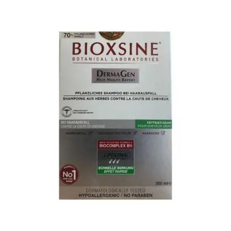 BIOXSINE SHAMPOOING CHEVEUX GRAS 300ML - BIOXSINE