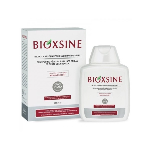 BIOXSINE Shampooing Cheveux Normaux/Secs, 300ml - BIOXSINE