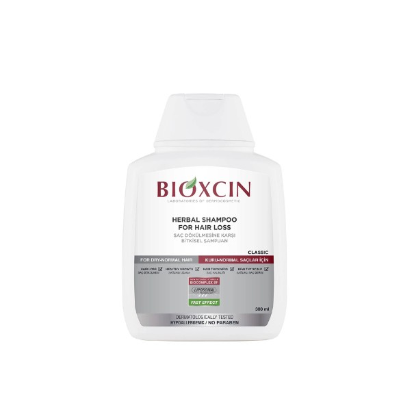 BIOXSINE SHAMPOOING CHEVEUX SECS NORMAUX 300ML - BIOXSINE