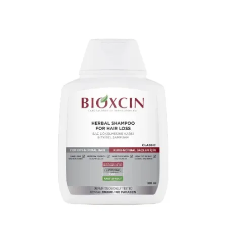 BIOXSINE SHAMPOOING CHEVEUX SECS NORMAUX 300ML - BIOXSINE