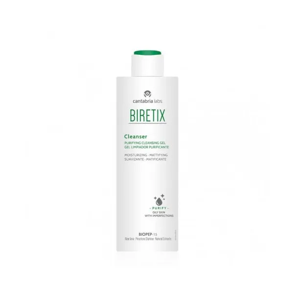 BIRETIX CLEANSER GEL NETTOYANT PURIFIANT 200ML - CANTABRIA LABS