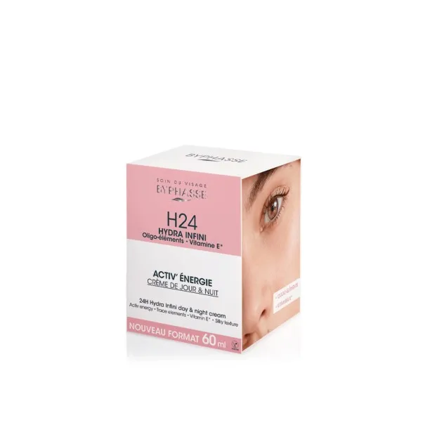 BYPHASSE ACTIV ENERGIE CREME JOUR & NUIT HYDRA INFINI 24H 50ML - BYPHASSE