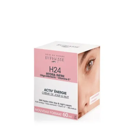 BYPHASSE ACTIV ENERGIE CREME JOUR & NUIT HYDRA INFINI 24H 50ML - BYPHASSE