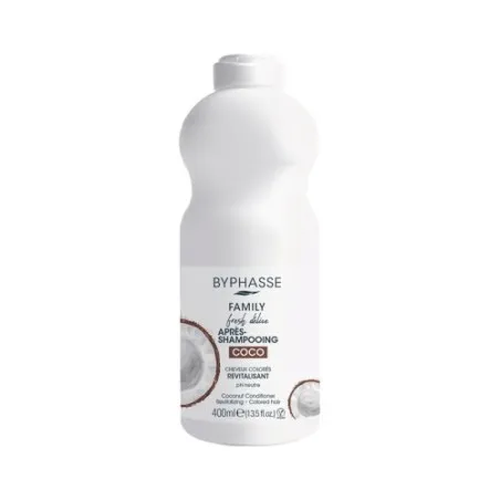 BYPHASSE FAMILY APRES SHAMPOOING COCO CHEVEUX COLORES 400ML - BYPHASSE