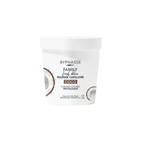 BYPHASSE FAMILY MASQUE CAPILLAIRE COCO CHEVEUX COLORES 250ML - BYPHASSE