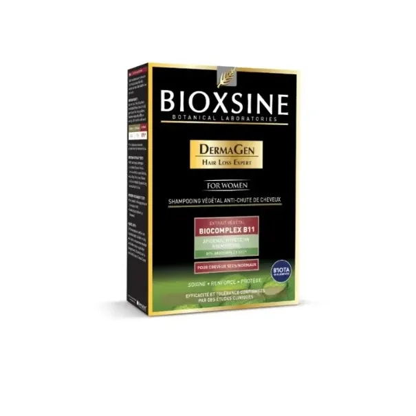 BIOXSINE FEMINA SHAMPOING ANTI CHUTE CHEVEUX SECS NORMAUX 300ML - BIOXSINE