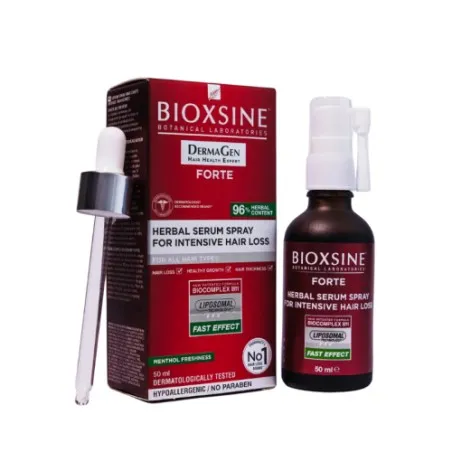 BIOXSINE FORTE SERUM SPRAY ANTI CHUTE INTENSE AUX HERBES 50ML - BIOXSINE