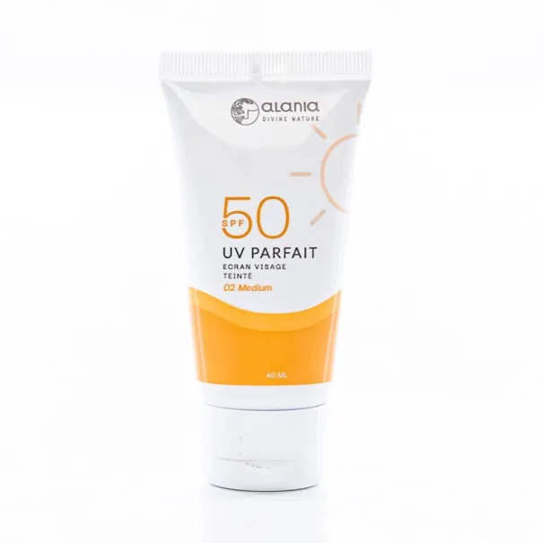 ALANIA UV PARFAIT ECRAN SOLAIRE VISAGE TEINTE 02 MEDIUM 40ML - 