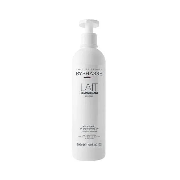 BYPHASSE LAIT DEMAQUILLANT DOUCEUR 500ML - BYPHASSE