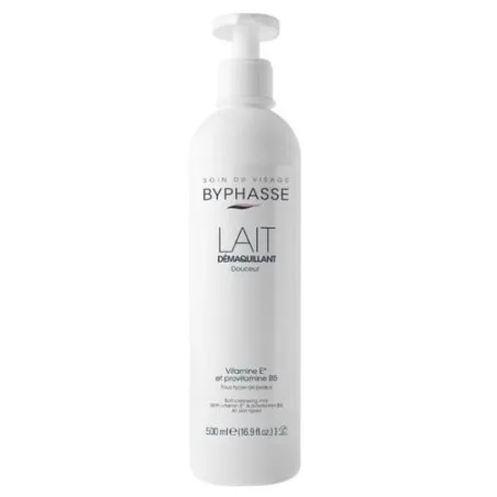 BYPHASSE LAIT DEMAQUILLANT DOUCEUR 500ML - BYPHASSE