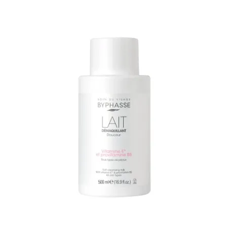 BYPHASSE LAIT DEMAQUILLANT DOUCEUR 500ML - BYPHASSE