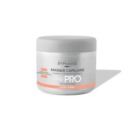 BYPHASSE MASQUE CAPILLAIRE HAIR PRO NUTRITIV RICH CHEVEUX SECS 500ML - BYPHASSE