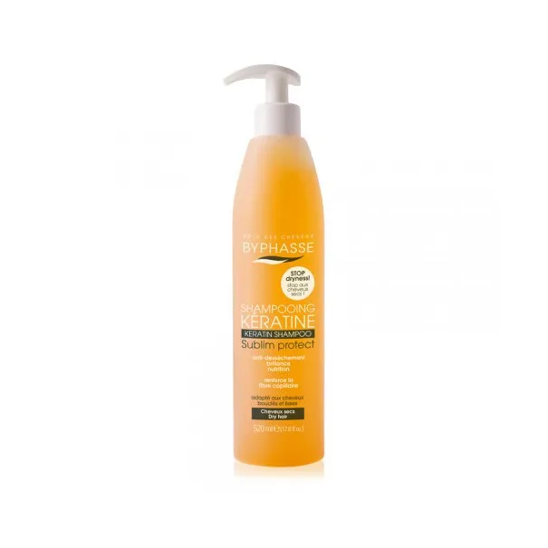 BYPHASSE SHAMPOOING KERATINE SUBLIM PROTECT 520ML - BYPHASSE