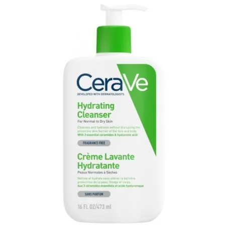 CERAVE CREME LAVANTE HYDRATANTE 473ML - CERAVE