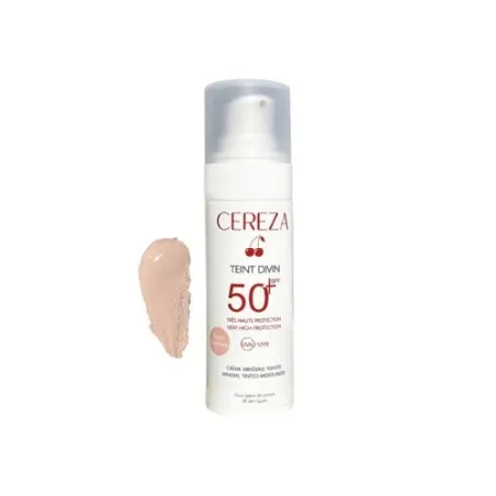 CEREZA TEINT DIVIN ECRAN MINERAL BEIGE PORCELAINE SPF50+ - 