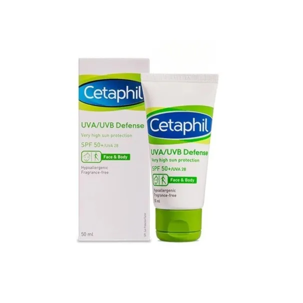 CETAPHIL ECRAN UVA/UVB DEFENSE SPF 50+ 50ML - 