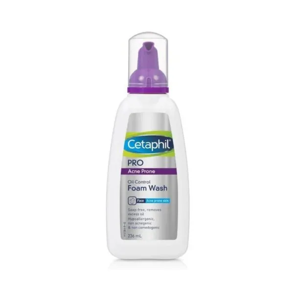 CETAPHIL PRO ACNE FOAM WASH 235 ML - CLARENIA CETAPHIL PRO ACNE FOAM WASH 235 ML - CLARENIA