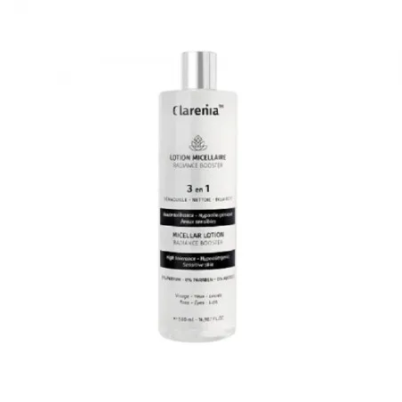 CLARENIA EAU MICELLAIRE RADIANCE BOOSTER 3EN1 500ML - CLARENIA