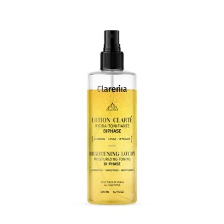 CLARENIA LOTION CLARTE HYDRA-TONIFIANTE BI-PHASE 200 ML - CLARENIA