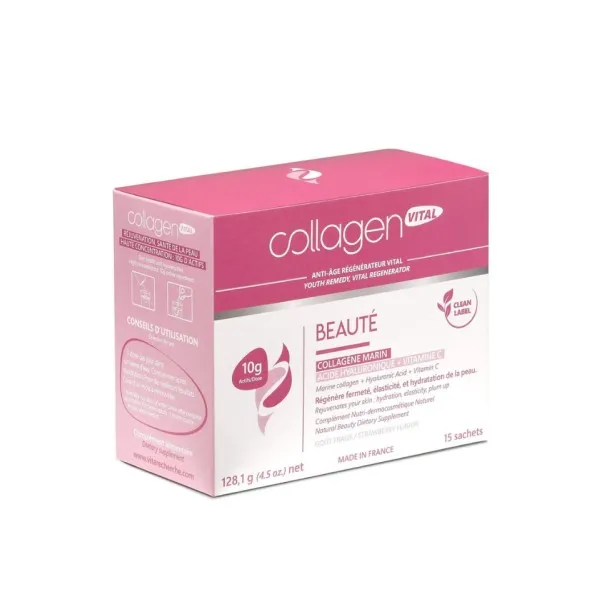 CLEAN LABEL COLLAGEN VITAL BEAUTE 15 SACHETS - CLEAN LABEL