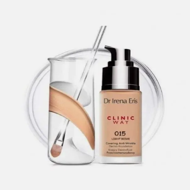 CLINIC WAY fond.t light beige spf30 n°015 - CLINIC WAY