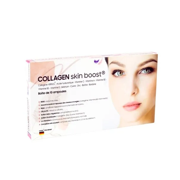 COLLAGEN SKIN BOOST 10 AMPOULES - ERIC FAVRE