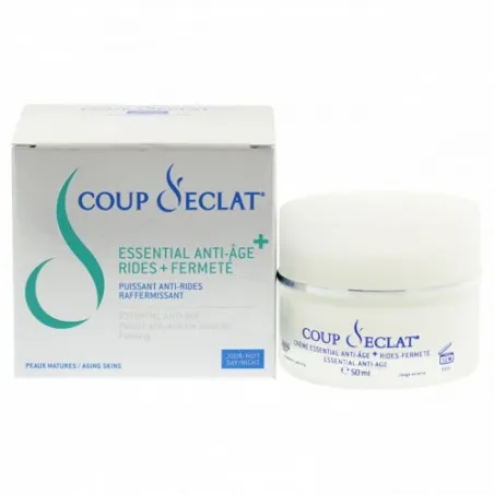 COUP D'ECLAT ESSENTIAL ANTI AGE RIDES+FERMETE JOUR NUIT 50ML - CYTOLNAT