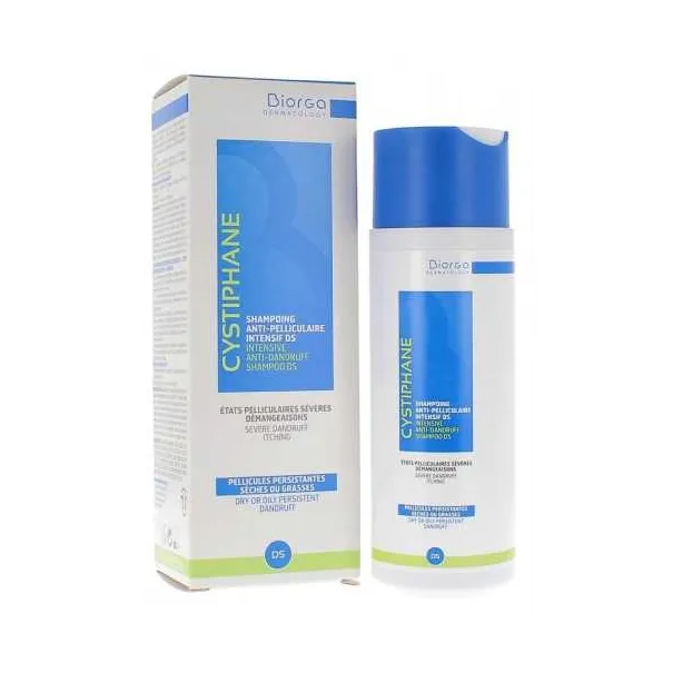 CYSTIPHANE SHAMPOOING ANTI PELLICULAIRE INTENSIF DS 200ML - CYSTIPHANE BIORGA
