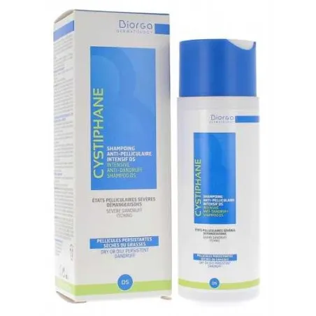 CYSTIPHANE SHAMPOOING ANTI PELLICULAIRE INTENSIF DS 200ML - CYSTIPHANE BIORGA