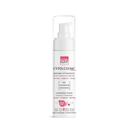 CYTOL CLEAN MOUSSE NETTOYANTE PEAUX NORMALES A SECHES 150ML - 