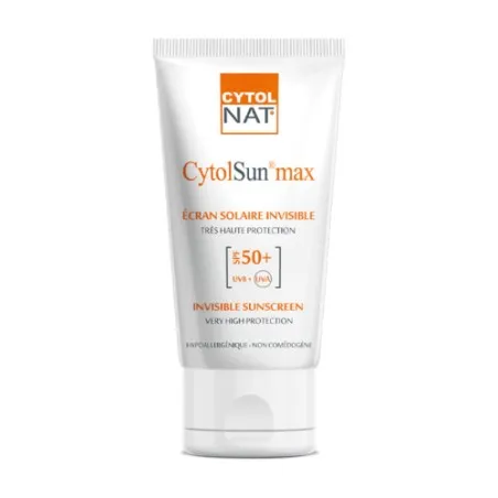 CYTOLNAT CYTOLSUN MAX ECRAN INVISIBLE SPF50+ 50ML - CYTOLNAT