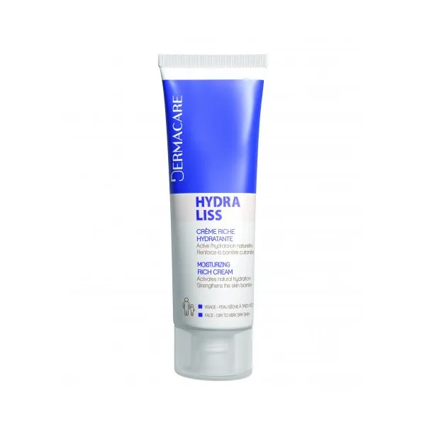 DERMACARE HYDRALISS CREME RICHE HYDRATANTE PEAUX SECHES A TRES SECHES 50 ML - 