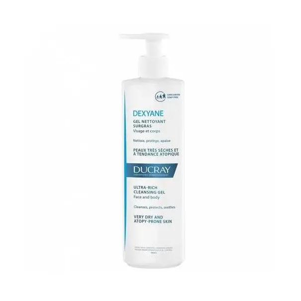 DUCRAY DEXYANE GEL NETTOYANT SURGRAS 400ML - 