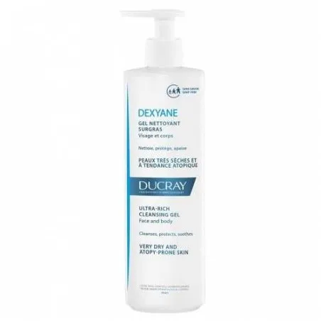 DUCRAY DEXYANE GEL NETTOYANT SURGRAS 400ML - 