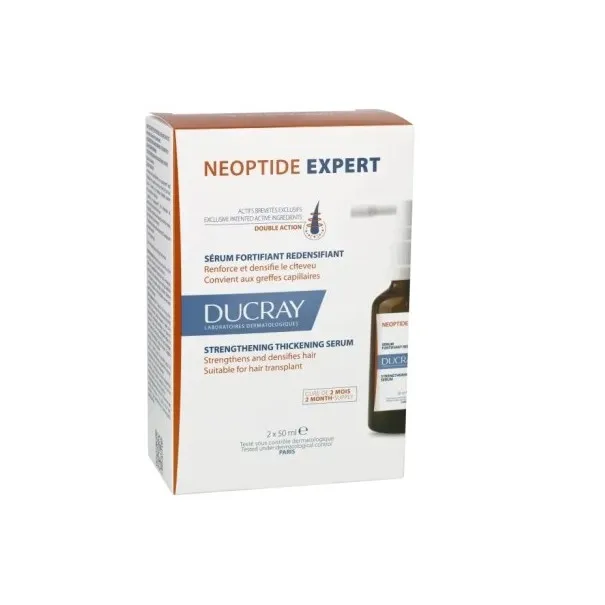DUCRAY NEOPTIDE EXPERT SERUM FORTIFIANT REDENSIFIANT 2*50ML - 
