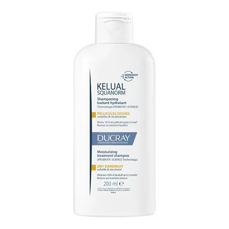 DUCRAY SQUANORM SHAMPOOING PELLICULES SECHES 200ML - 