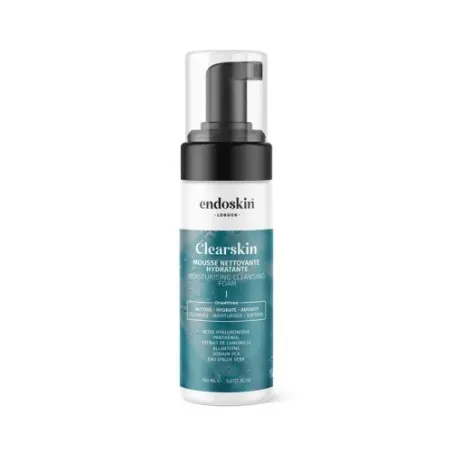 ENDOSKIN CLEARSKIN MOUSSE NETTOYANTE HYDRATANTE 150ML - ESTHELLE