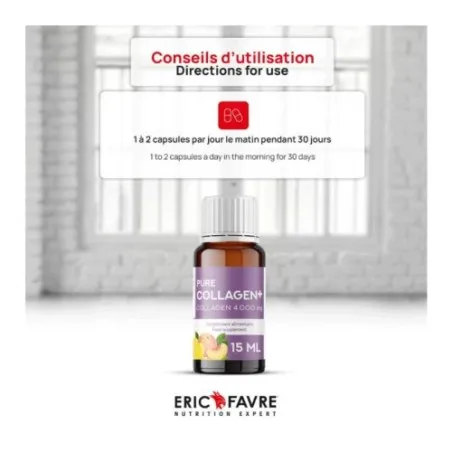 ERIC FAVRE PROGRAMME 10 JOURS PURE COLLAGEN+ 10*15ML - COUP D'ECLAT