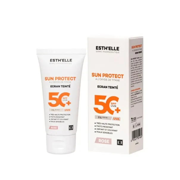 ESTHELLE SUN PROTECT ECRAN TEINTE ROSE SPF50+ 50GR - ESTHELLE